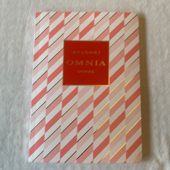 BRAND NEW Bulgari Paperback Notebook - RARE Luxury Designer Collector Item - Picture 3 of 4